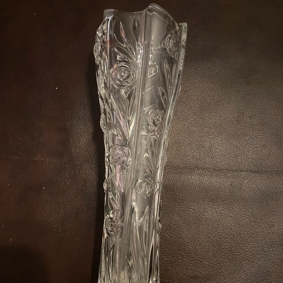 Crystal bud vase - Picture 2 of 9
